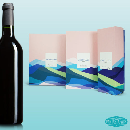 Three Bottle Wine Display Gift Box