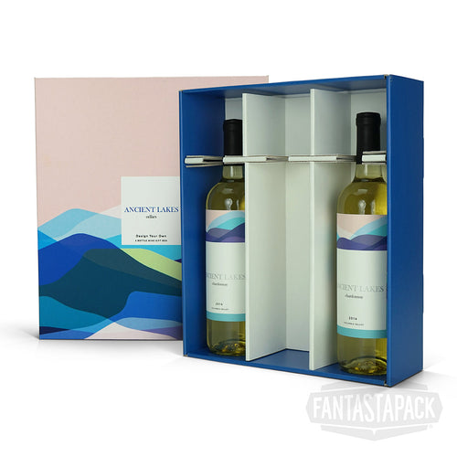 Three Bottle Wine Display Gift Box